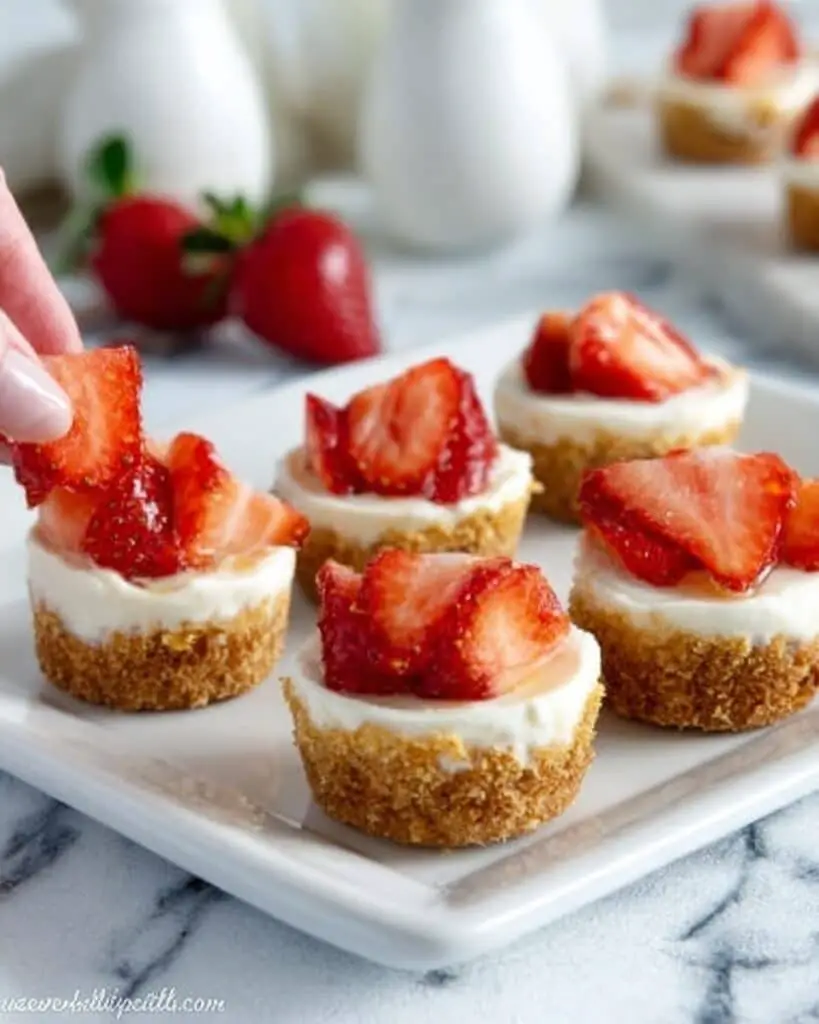 Strawberry Shortcake Cookie Cups Recipe