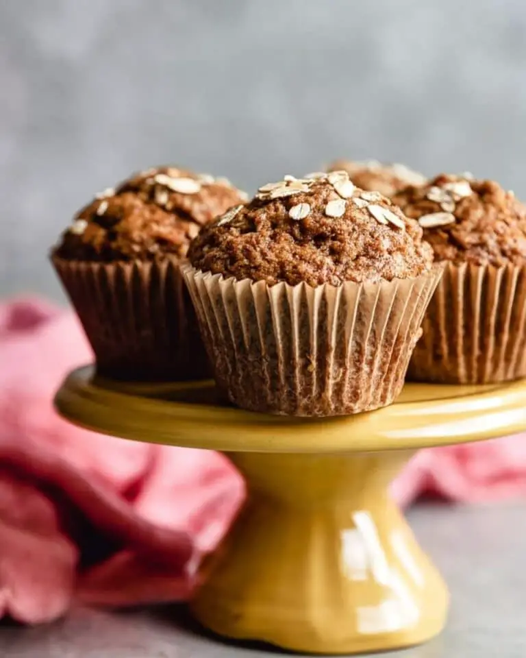 Healthy Whole Wheat Banana Walnut Muffins Recipe