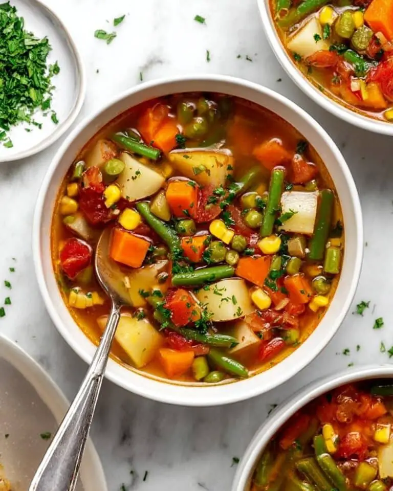 Easy Vegetable Soup Recipe