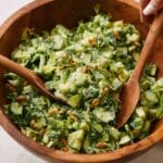Green Goddess Salad with Spicy Herb Cashews Recipe