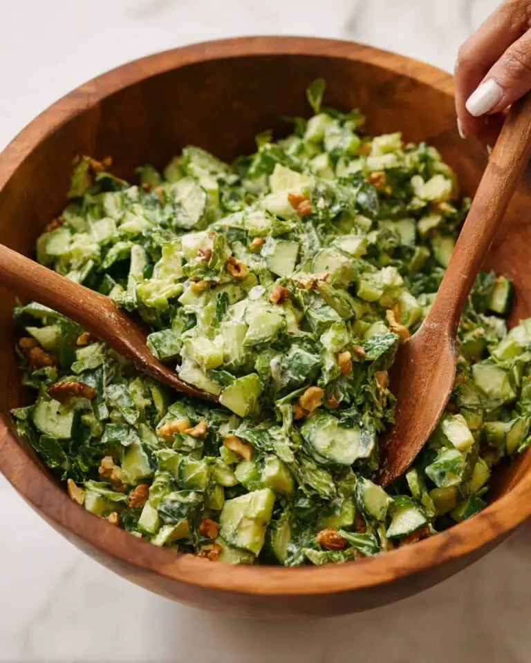 Green Goddess Salad with Spicy Herb Cashews Recipe