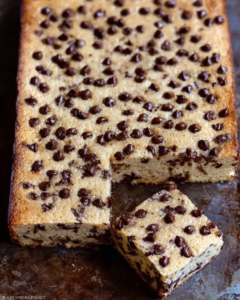 Chocolate Chip Banana Bars Recipe