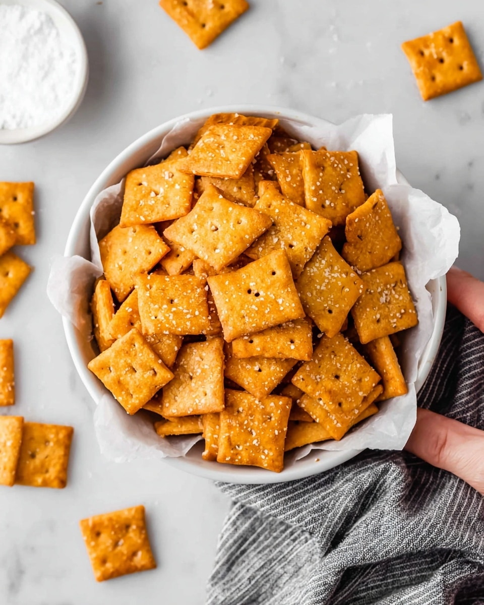 Tasty Homemade Cheez Its: Irresistibly Crispy Cheese Crackers