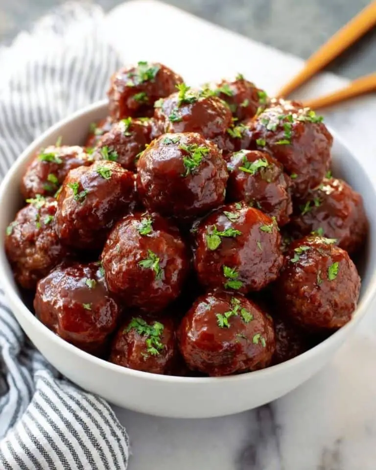 Oven-Baked Sweet and Sour Meatballs Recipe