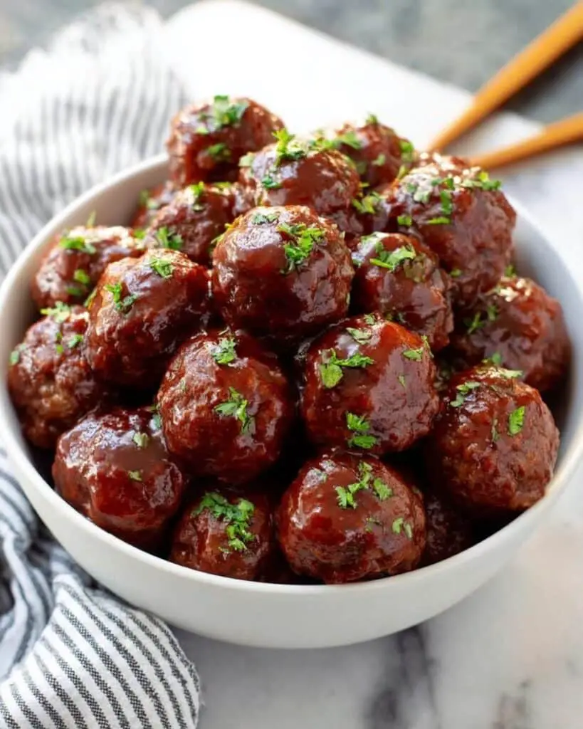 Oven-Baked Sweet and Sour Meatballs Recipe