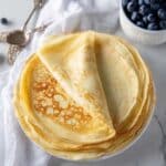 Creamy Homemade Crepes Recipe
