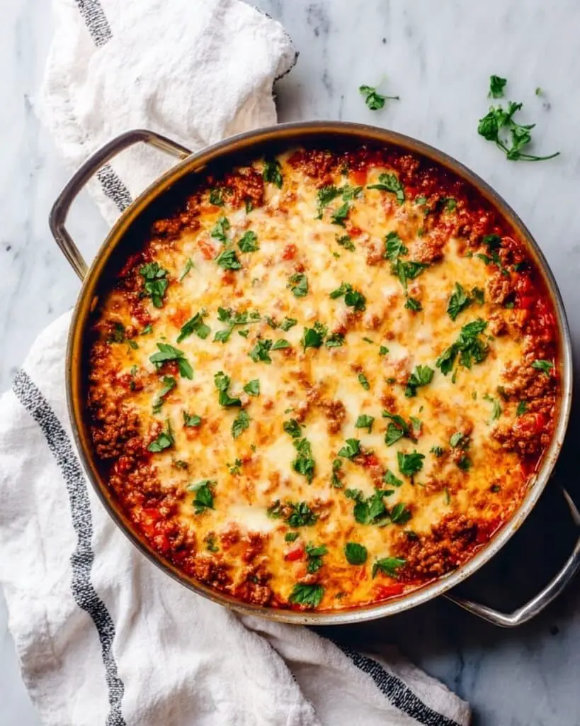 Unstuffed Pepper Skillet with Ground Turkey Recipe