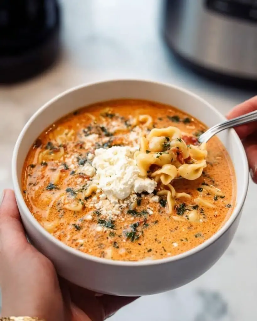 Instant Pot Lasagna Soup Recipe