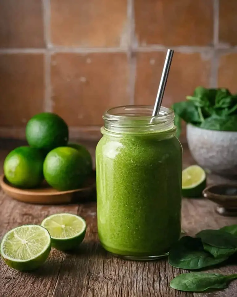 Creamy Spinach and Pineapple Smoothie Recipe