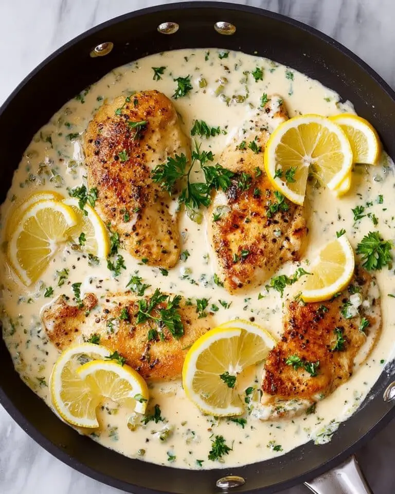 Creamy Lemon Chicken Recipe