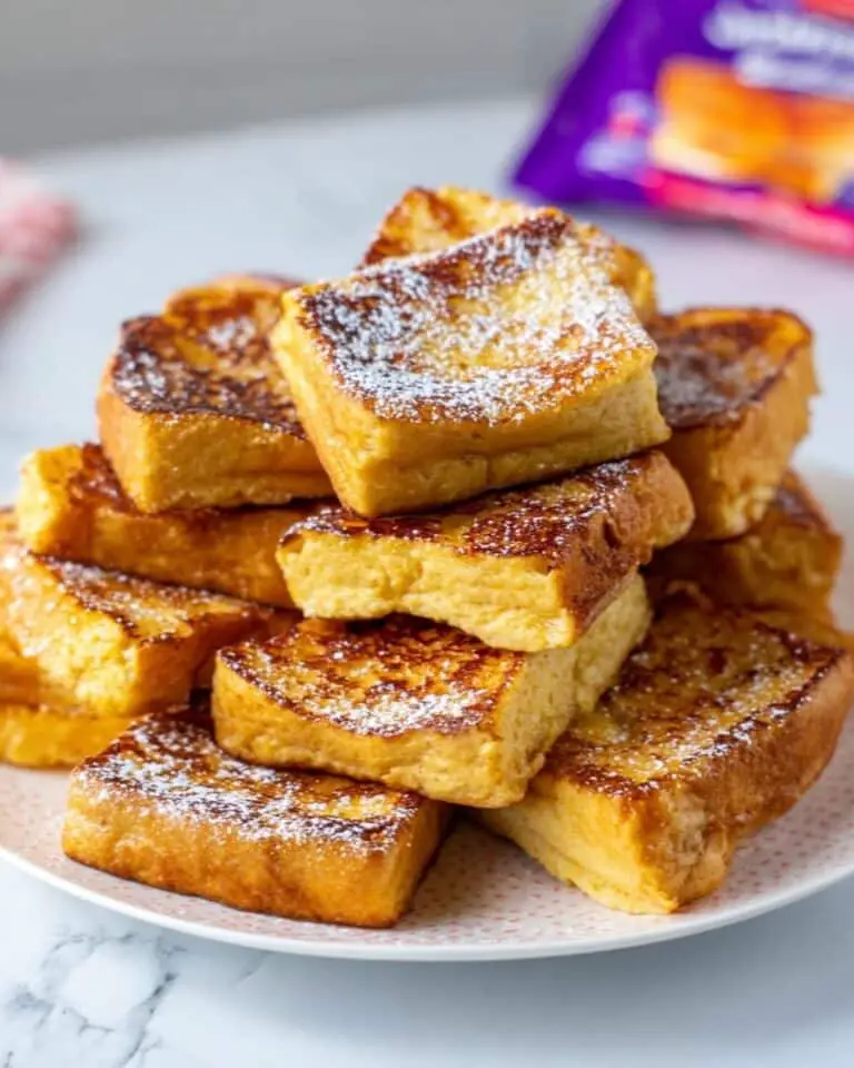 Quick Hawaiian Roll French Toast Recipe