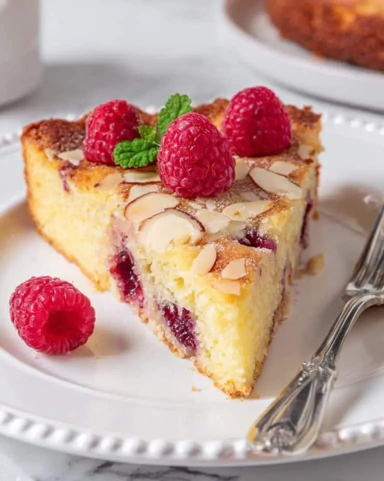 Almond Raspberry Cake Recipe