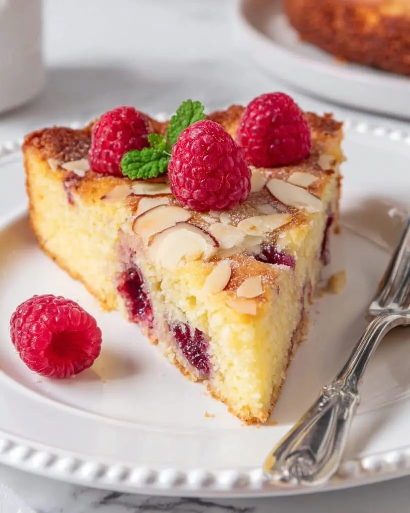 Almond Raspberry Cake Recipe