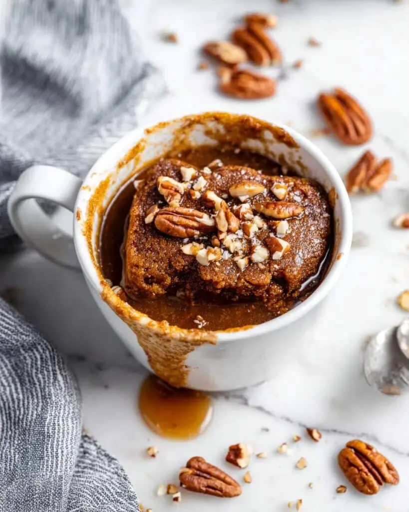 Sticky Toffee Pudding Mug Cake Recipe