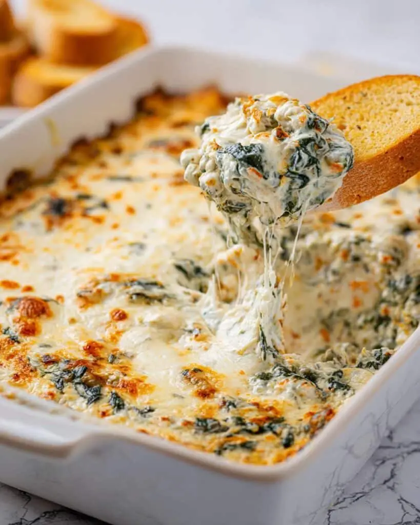 Baked Spinach and Artichoke Dip Recipe