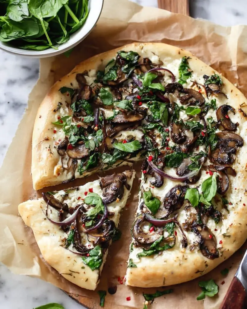 Caramelized Onion and Mushroom Pizza Recipe