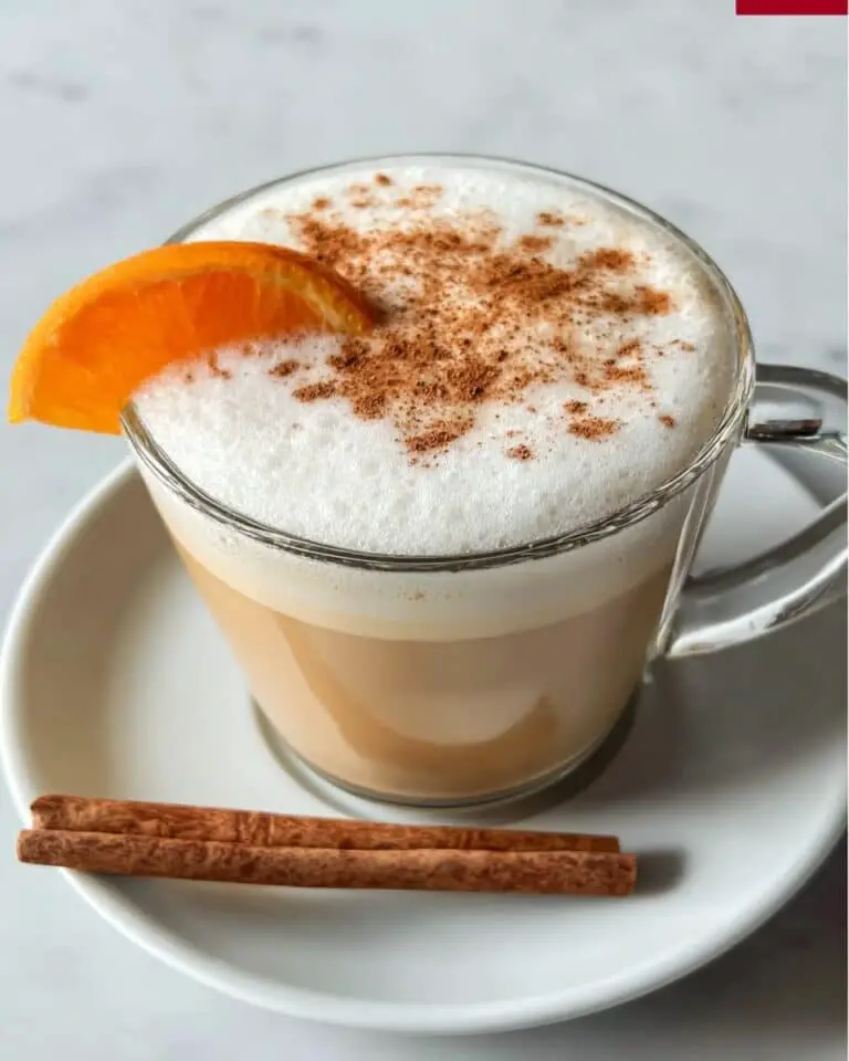 Orange Cinnamon Milk Tea