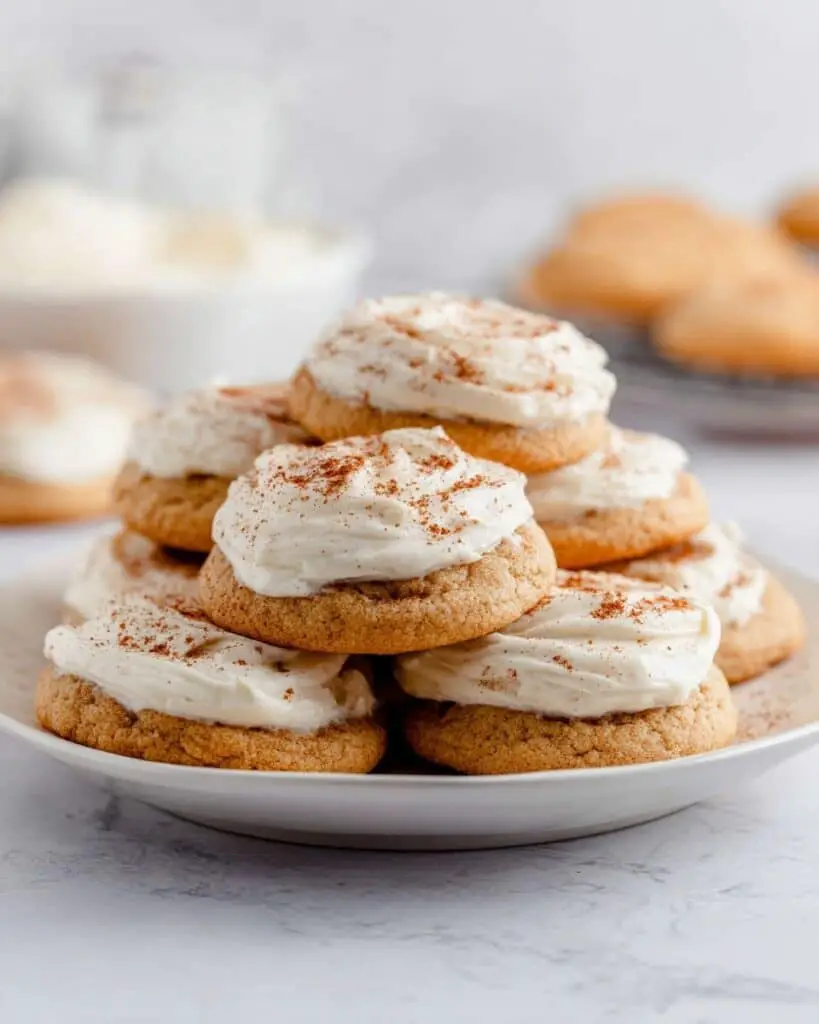 Soft Pumpkin Cookies with Cream Cheese Frosting Recipe