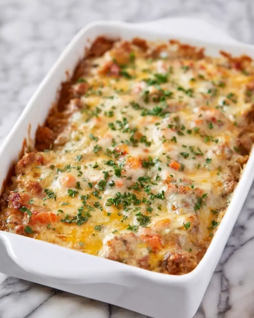 Make-Ahead Overnight Tater Tot Breakfast Casserole Recipe