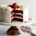 Red Velvet Cake with Cream Cheese Frosting