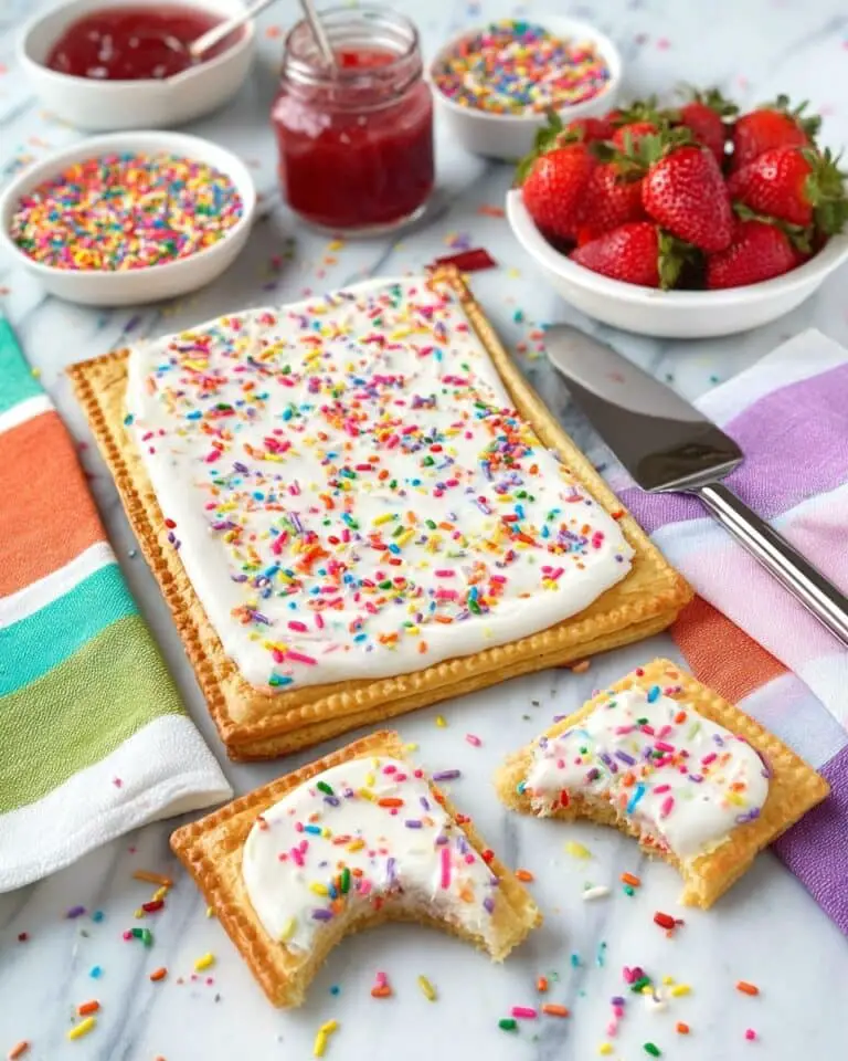 Giant Strawberry Pop Tart Recipe