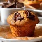 Banana Chocolate Chunk Muffins (Gluten Free) Recipe