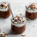 Chocolate Chia Pudding with Cocoa and Toppings Recipe