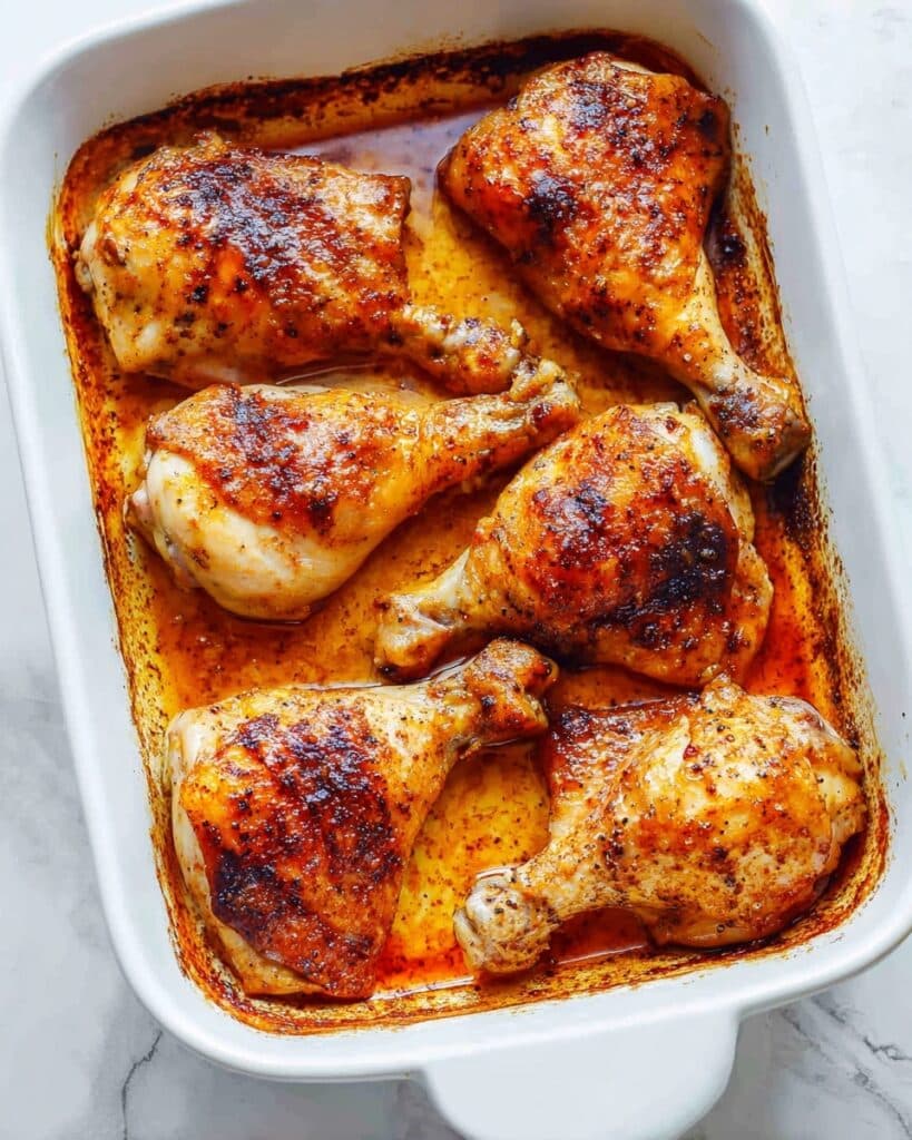Oven Roasted Chicken Legs Recipe