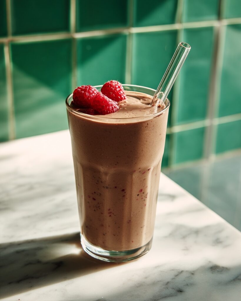 Anti-Inflammatory Raspberry & Spinach Smoothie Recipe