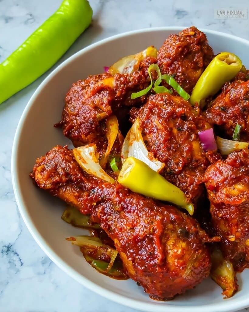 Sri Lankan Devilled Chicken Recipe