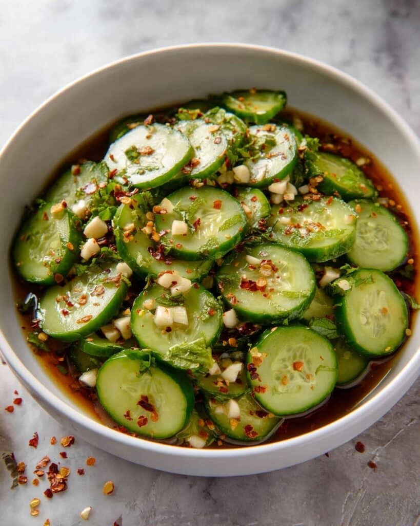 Quick Asian Cucumber Salad Recipe