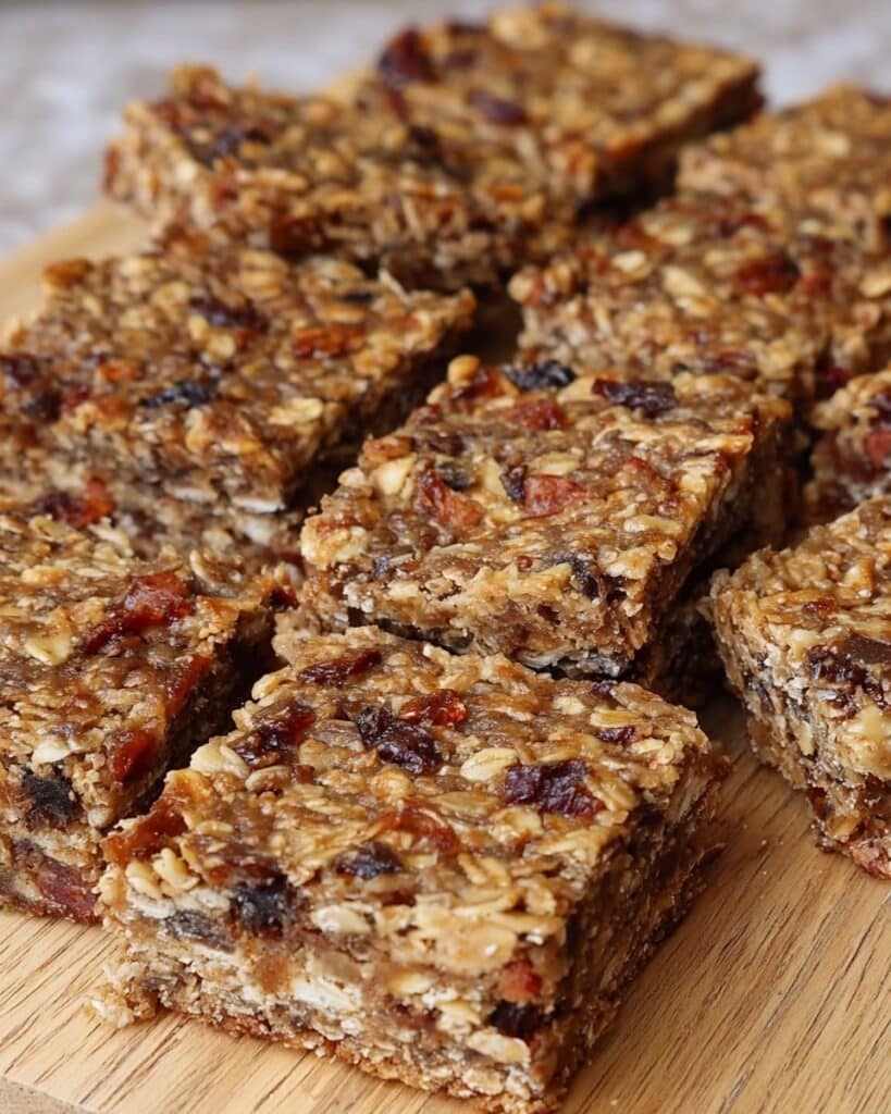 Banana Date Flapjacks with Raisins and Cinnamon Recipe
