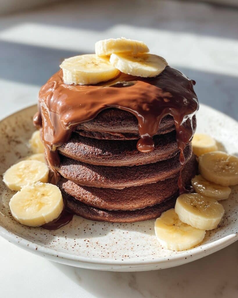 Chocolate Protein Pancakes Recipe