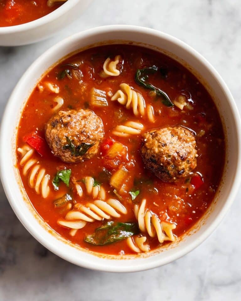 Italian Meatball Soup Recipe