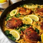 Creamy Lemon Chicken and Orzo Recipe