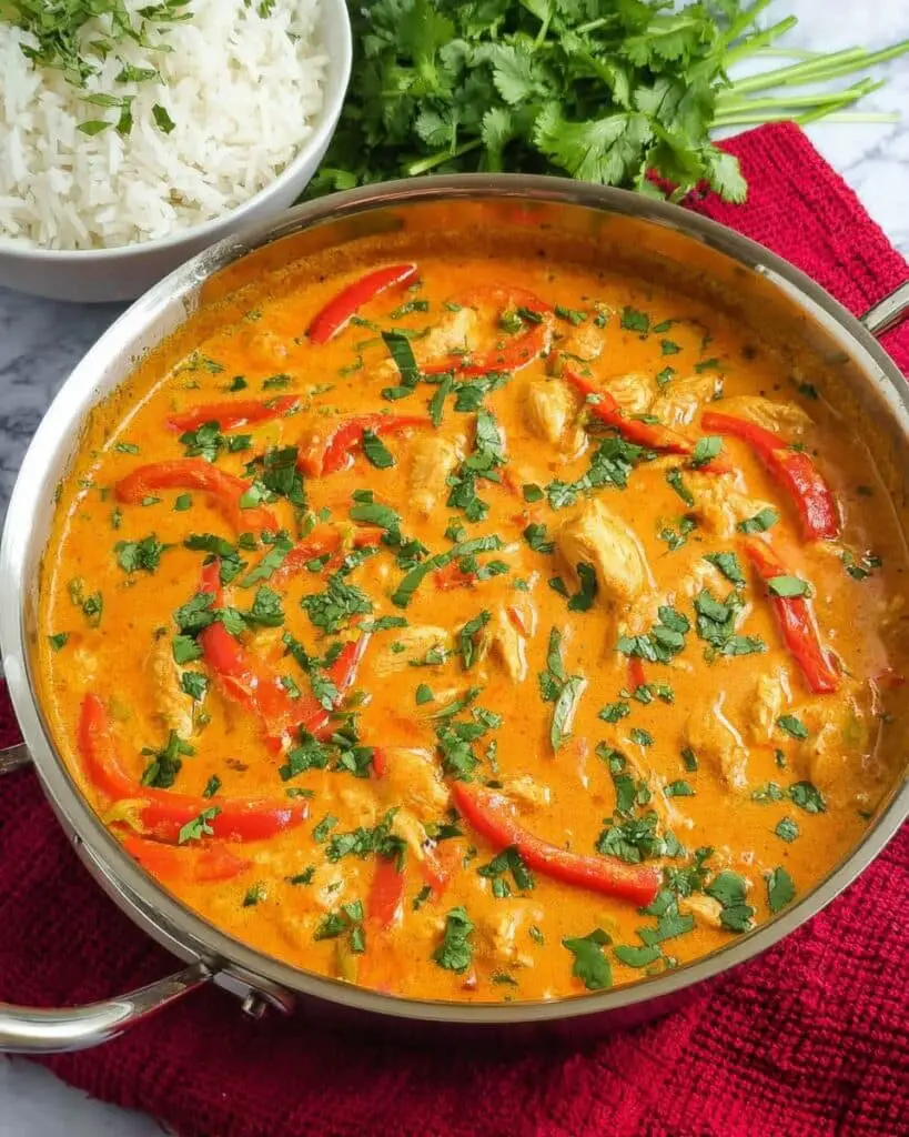 Easy Thai Red Curry Chicken {One Pot, 30-Minute Meal} Recipe