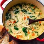 Lemon Chicken Soup with Orzo Recipe
