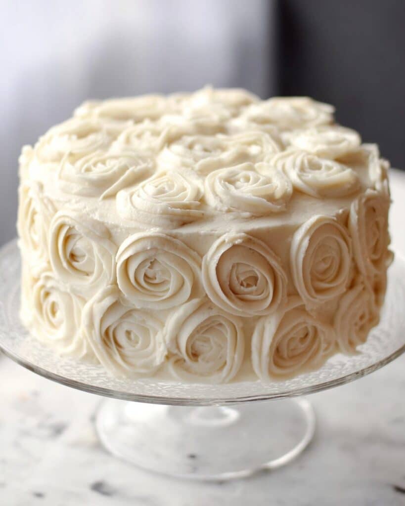 Taro Cake with Cream Cheese Frosting Recipe