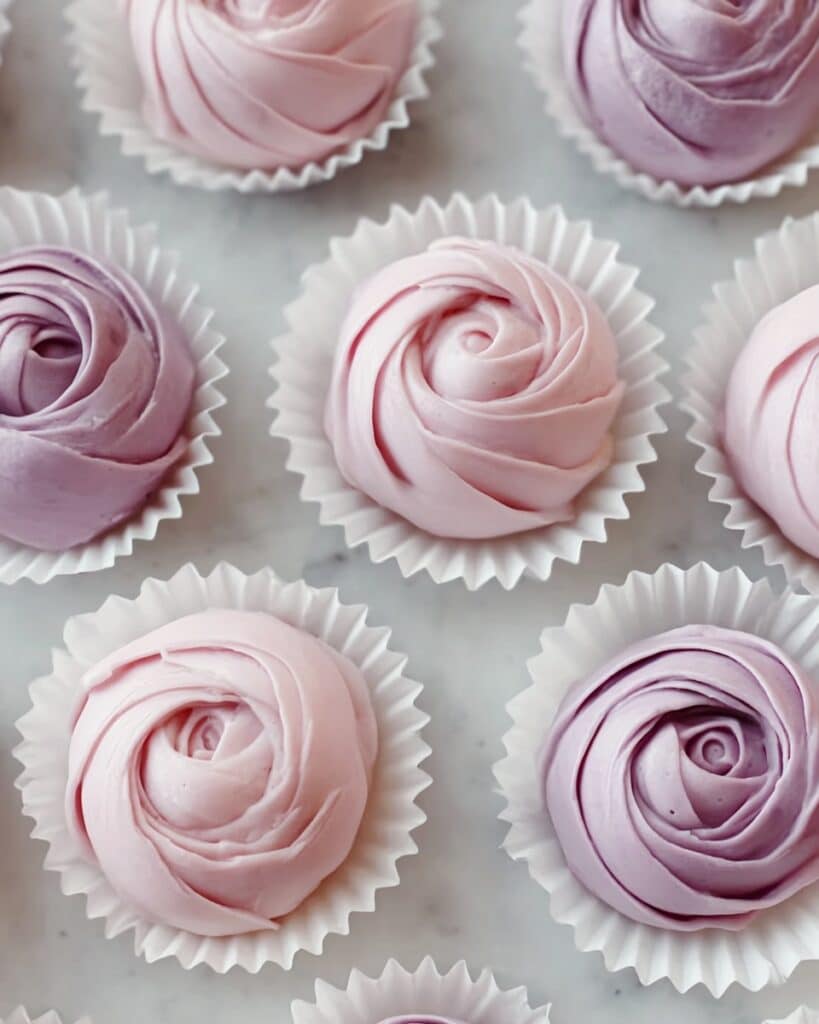 Purple Sweet Potato Rose Steamed Buns Recipe
