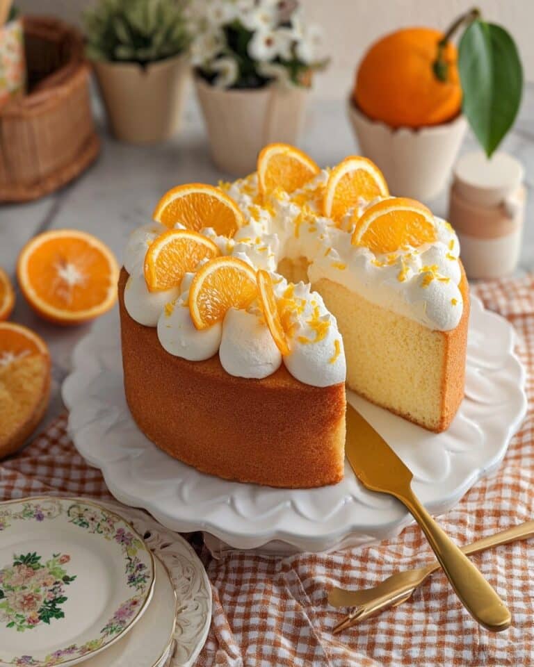 Orange Chiffon Cake Recipe