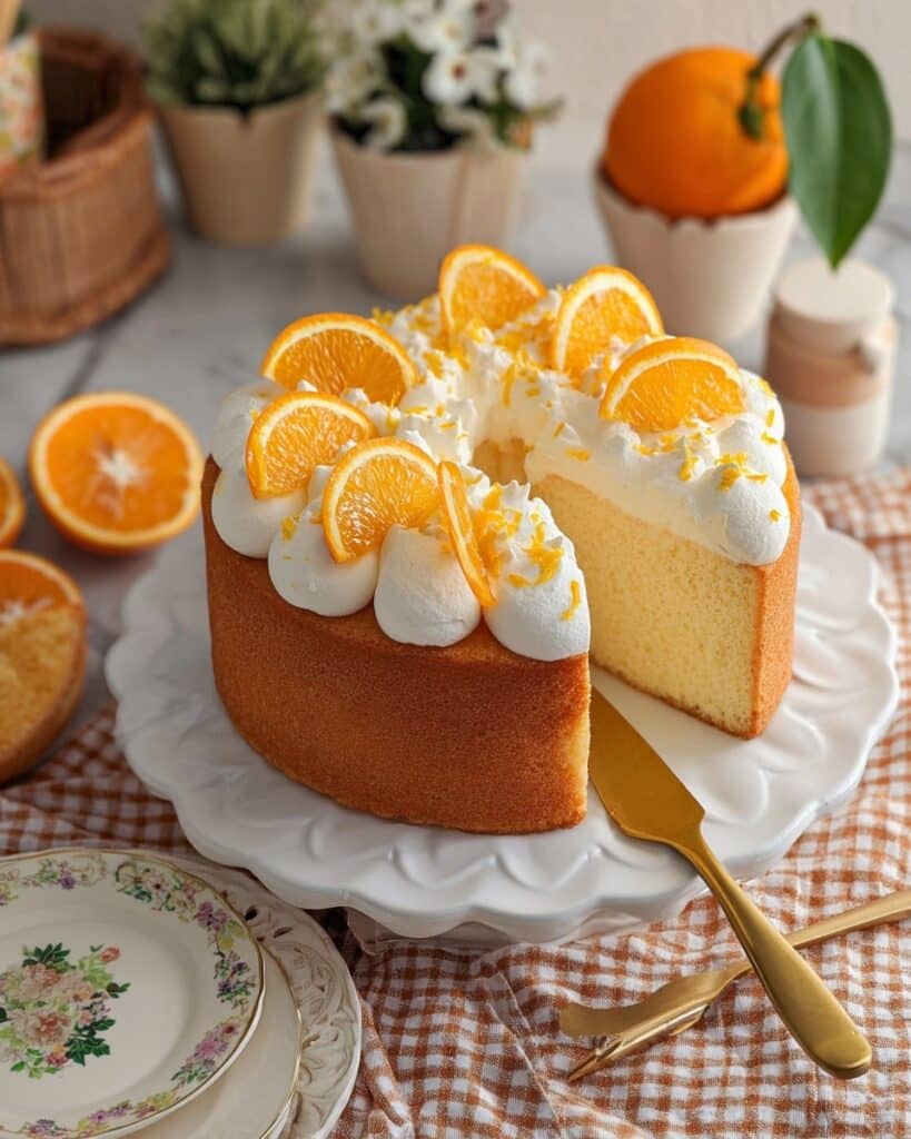 Orange Chiffon Cake Recipe