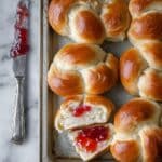 Spiral Twist Bread Rolls Recipe