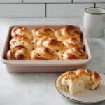 Garlic Stuffed Dinner Rolls with Parsley and Flaky Sea Salt Recipe