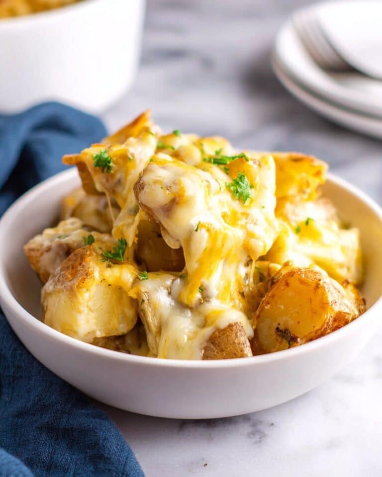 Easy Cheesy Potato Casserole with Real Potatoes Recipe