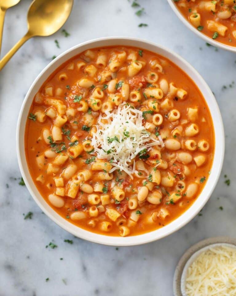 Hearty Pasta e Fagioli Soup Recipe