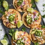 Healthy Crockpot Chicken Tacos Recipe