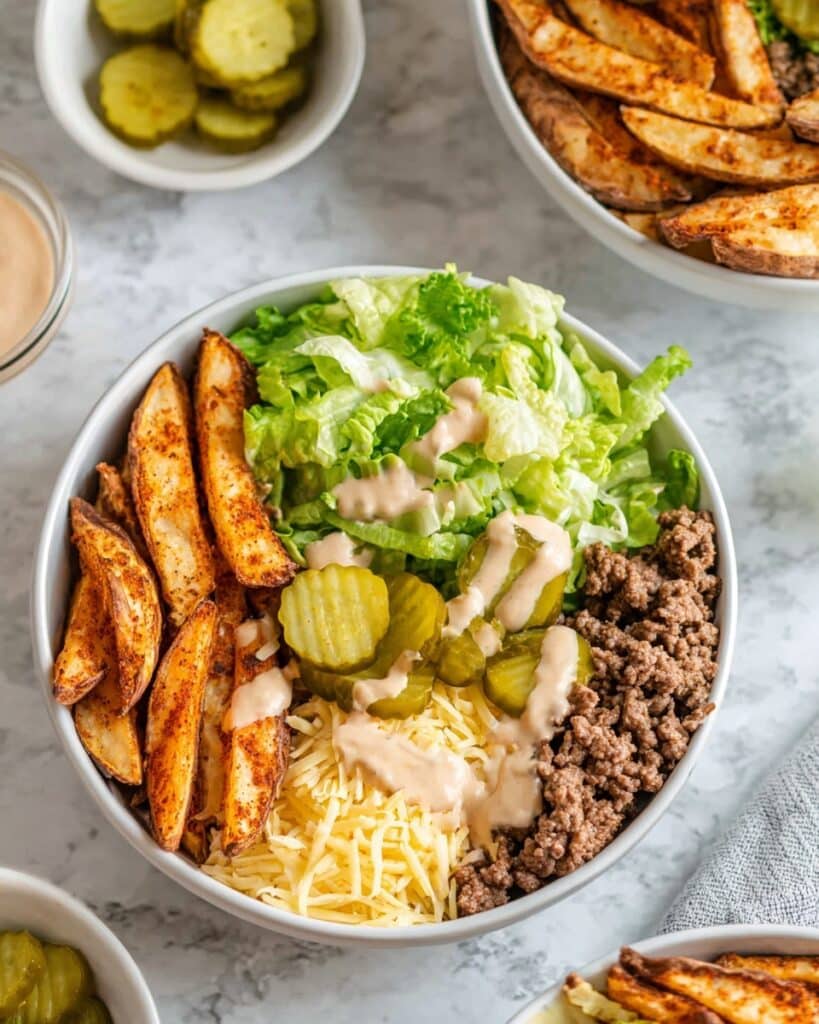 Burger Bowls Recipe