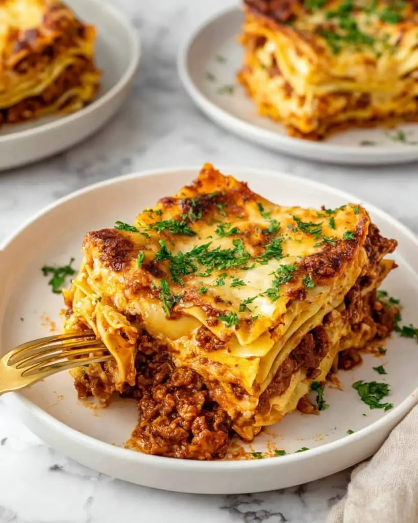 Dairy-Free Beef Lasagne with Nutritious Béchamel Recipe