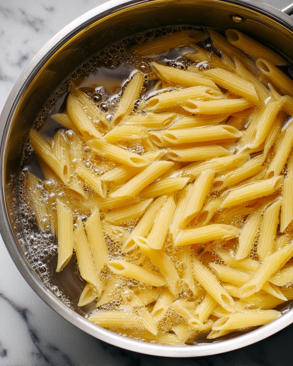 Creamy Beetroot Pasta with Feta Recipe - Recipe Image