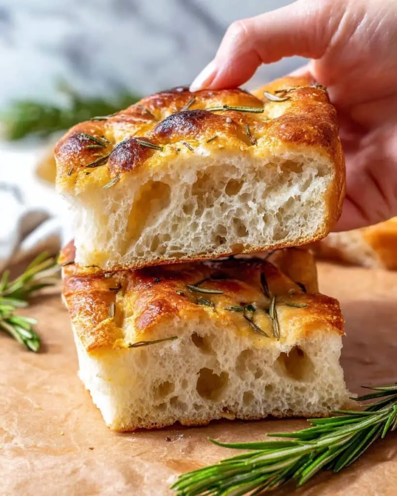 Easy No-Knead Focaccia Bread Recipe